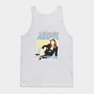 Paula Abdul / 80s Vintage Aesthetic Design Tank Top